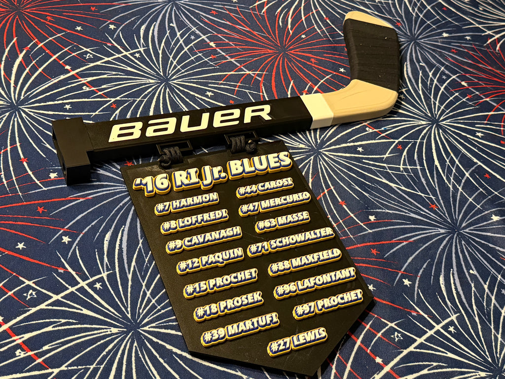 Hockey Locker Room Sign