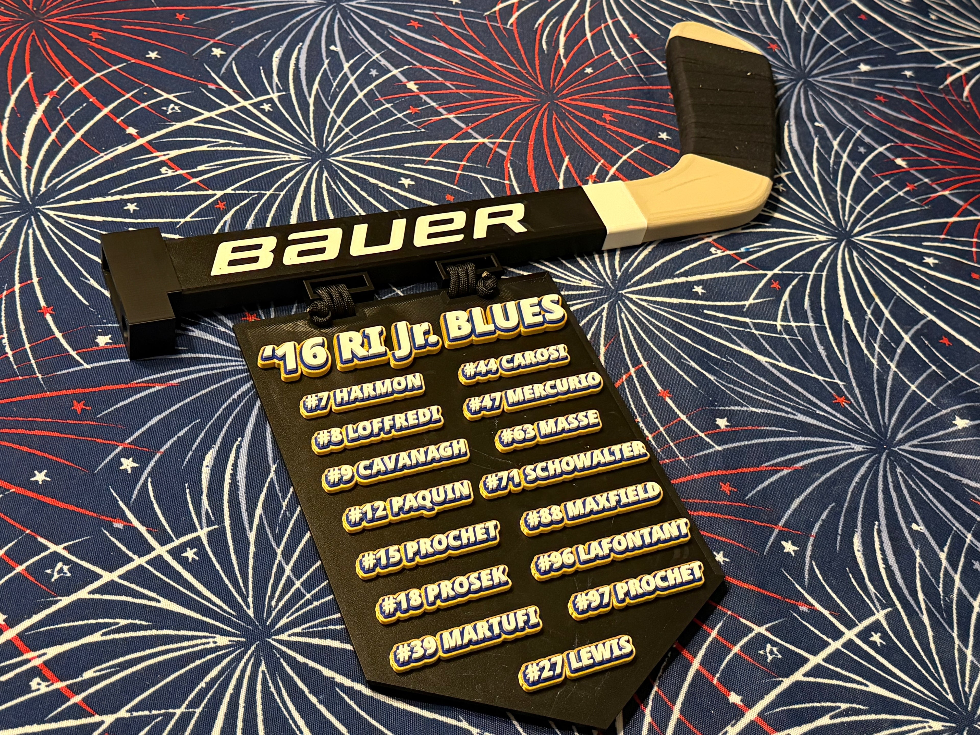 Hockey Locker Room Sign