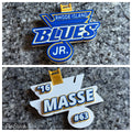 Customized Official Team Hockey Bag Tag