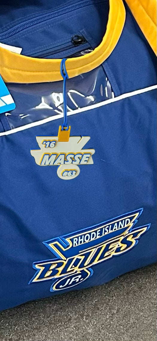 Customized Official Team Hockey Bag Tag